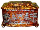 A 19th Century English Regency Tortoiseshell Tea Caddy