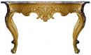 A Magnificent 18th Century Italian Regence Gilt Wood Console