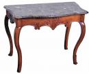 A Fine 18th Century French Regence Walnut and Marble Console