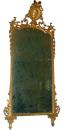 A Transitional and Refined 18th Century Luccan Giltwood Pier Glass