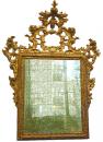 A Grand 18th Century Italian Rococo Giltwood Mirror
