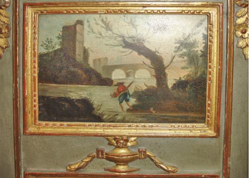 A Rare Diminutive 18th Century Trumeau