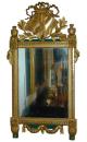 An 18th Century Louis XVI Carved Giltwood Mirror