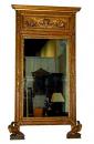 A Fine 18th Century Italian Louis XVI Parcel Gilt Pier Mirror