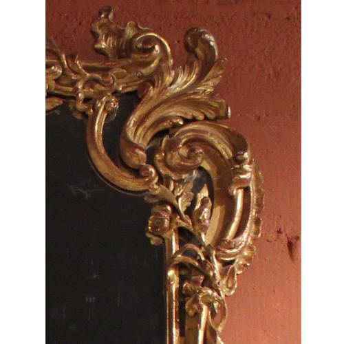An Italian 19th Century Giltwood Mirror