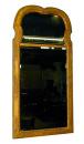A 19th Century English Queen Anne Giltwood Domed Mirror