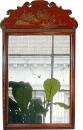 A 19th Century Red Lacquer Chinese Mirror