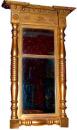 A 19th Century American Gilt wood Pier Mirror