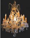 A 19th Century Italian Cut Crystal Chandelier