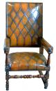 An Impressive 17th Century Italian Walnut Recliner