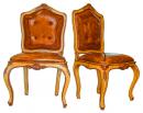 A Fine Pair of 18th Century Italian Louis XV Chairs