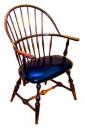 An American 19th Century Hoop-Back Windsor Chair