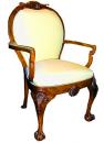 A Fine 18th Century English George I Walnut Arm Chair