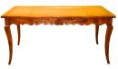 A 19th Century Louis XV Style French Provincial Cherry Wood Writing Desk
