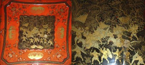 A 19th Century Regency Chinoiserie Hinged Wedding Box 2148