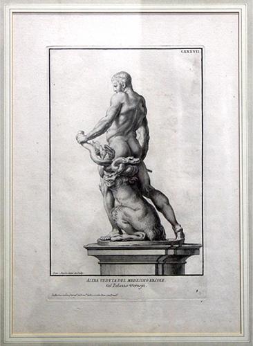 One of Twenty-One 18th Century Lithographs of Various Figural Sculptures No. 88