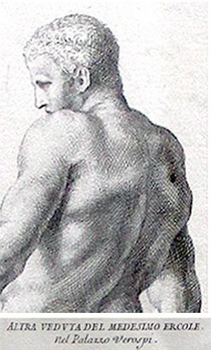 One of Twenty-One 18th Century Lithographs of Various Figural Sculptures No. 88