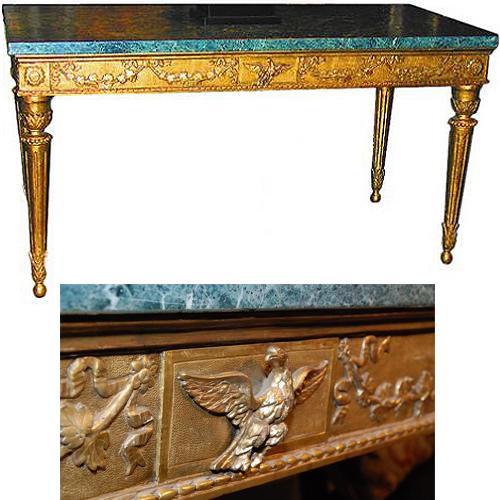 A Fine 18th Century Venetian Louis XVI Giltwood Console No. 1696