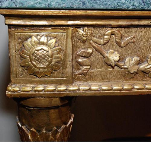 A Fine 18th Century Venetian Louis XVI Giltwood Console No. 1696