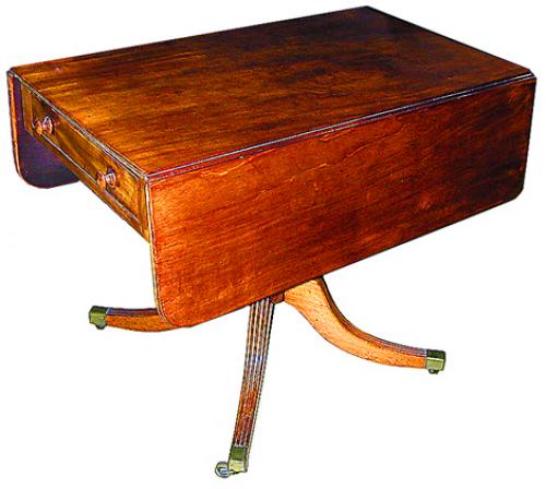 A 19th Century English Regency Mahogany Pembroke Table No. 683