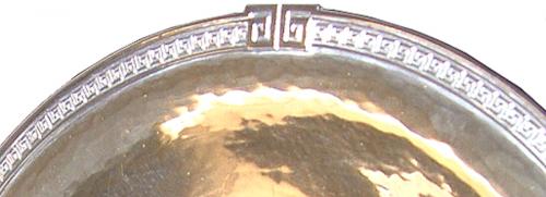 An English 19th Century Sterling Charger No. 1188
