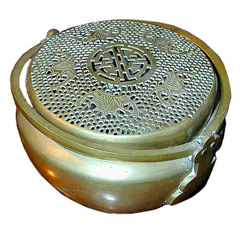 A 19th Century Bronze Chinese Hand Warmer No. 1104