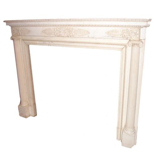 An Early 19th Century French Empire Marble Mantel No. 2867