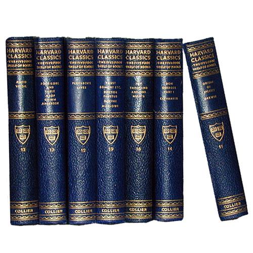Seven Volumes of Harvard Classics No. 2173