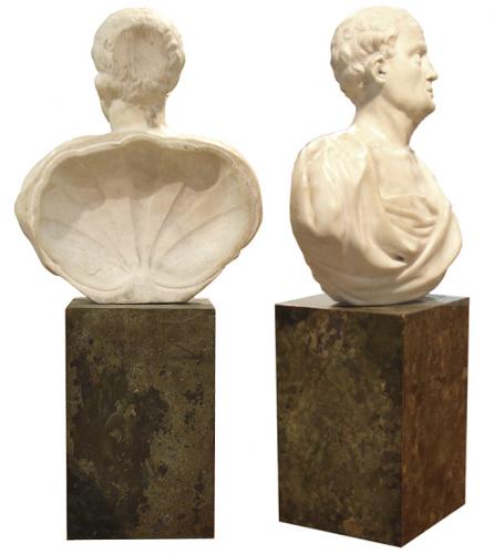 An 18th Century Sculpture Bust of a Roman Senator No. 3206