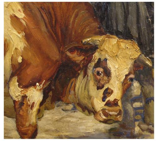 A 19th Century French Oil on Canvas No. 3302