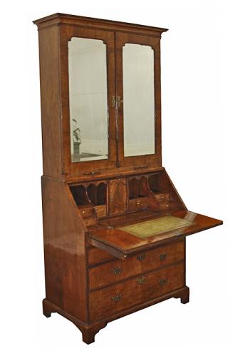 An 18th Century English Walnut George III Secretaire No. 3308