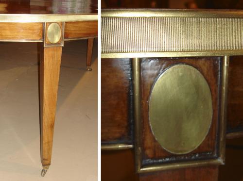 A 19th Century Walnut Directoire Dining Table No. 3359 A 19th Century Walnut Directoire Dining Table No. 3359