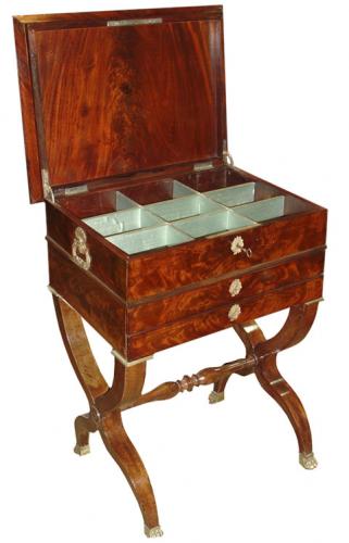 A 19th Century Empire Mahogany Work Table No. 2709