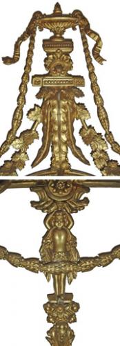 A 19th Century Italian Giltwood Girandole Mirror No. 3479