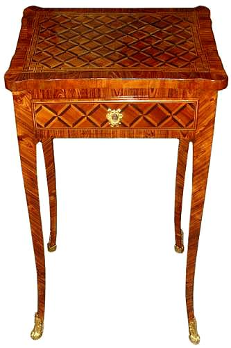 A French Louis XV Parquetry Side Table No. 3485