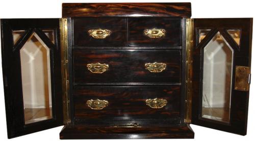 A 19th Century Macassar Ebony Valuables Box No. 3508