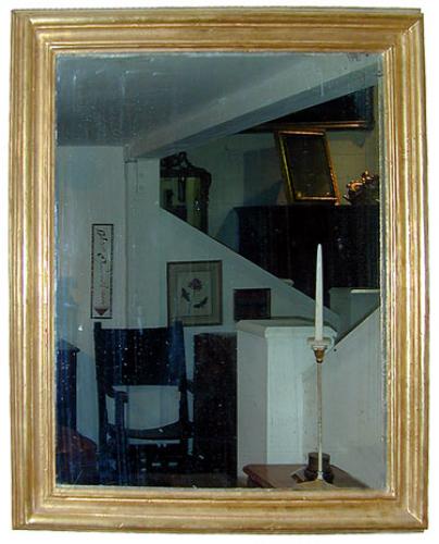 An 18th Century Italian Moulded Giltwood Mirror No. 851