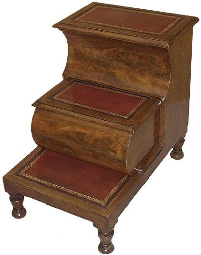 A 19th Century English Step Stool No. 3593