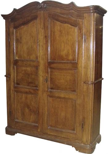 An 18th Century Italian Walnut Armoire No. 3672