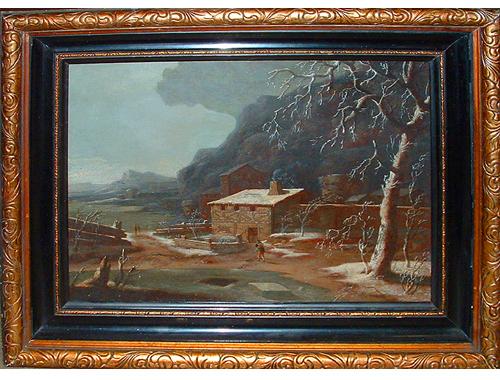 The 18th Century Winter Landscape entitled Paysage D’Hiver No. 2524