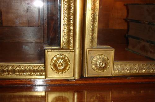 An 18th Century French Mahogany and Bronze Doré Bookcase No. 3765