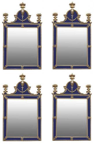 A Set of Four 18th Century Swedish Neoclassical Mirrors No. 3919
