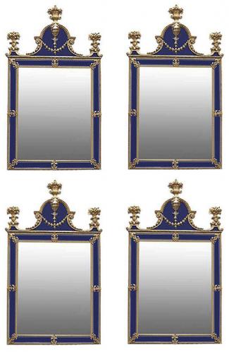 A Set of Four 18th Century Swedish Neoclassical Mirrors No. 3919