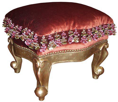 A 19th Century Italian Giltwood Tabouret No. 3787