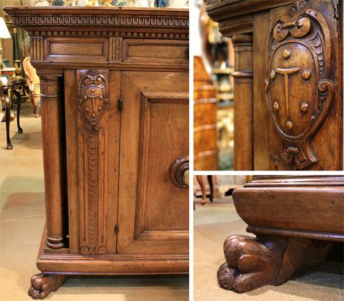 The Magnificent Early 16th Century Medici Credenza No. 4016