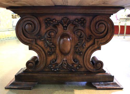 A Massive 17th Century Italian Ashwood Refectory Table No. 4045