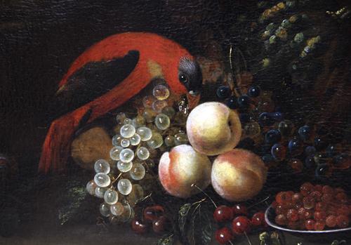 An 18th Century Still Life Oil On Canvas Painting No. 4175