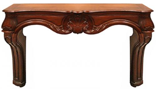 An 18th Century Italian Walnut Fireplace Mantel No. 4202