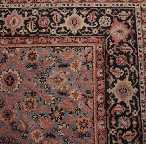 A Vintage Machine Woven Belgian Wool Oriental Rug No. 4207