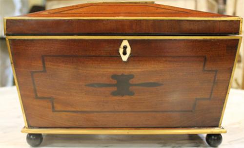 A Fine 19th Century Regency Jewelry Box No. 2674